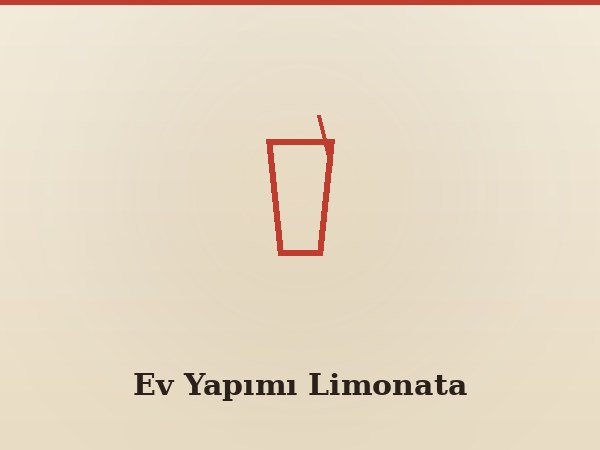 Ev Yapımı Limonata
