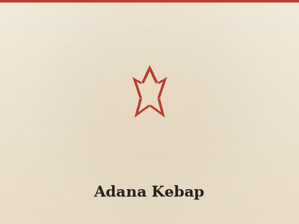 Adana Kebap